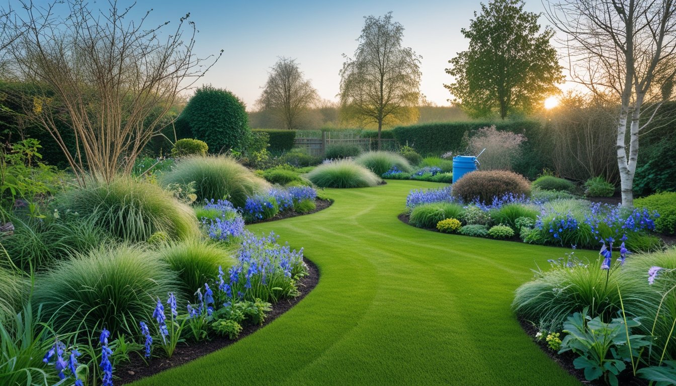 Crafting A Water-Efficient Lawn Using Native UK Plants