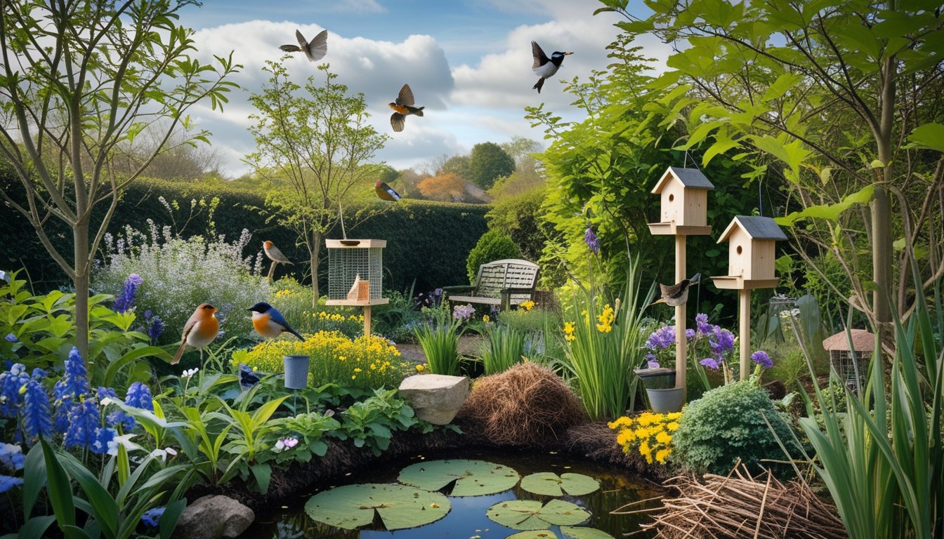 Designing A UK Garden For Seasonal Wildlife Visitors