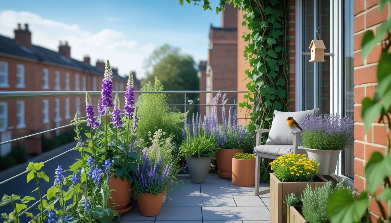 How To Create A Native UK Garden On A Balcony