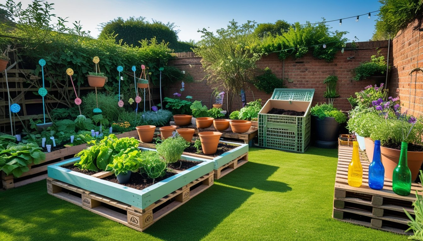 Innovative Ways To Use Recycled Materials In UK Gardens