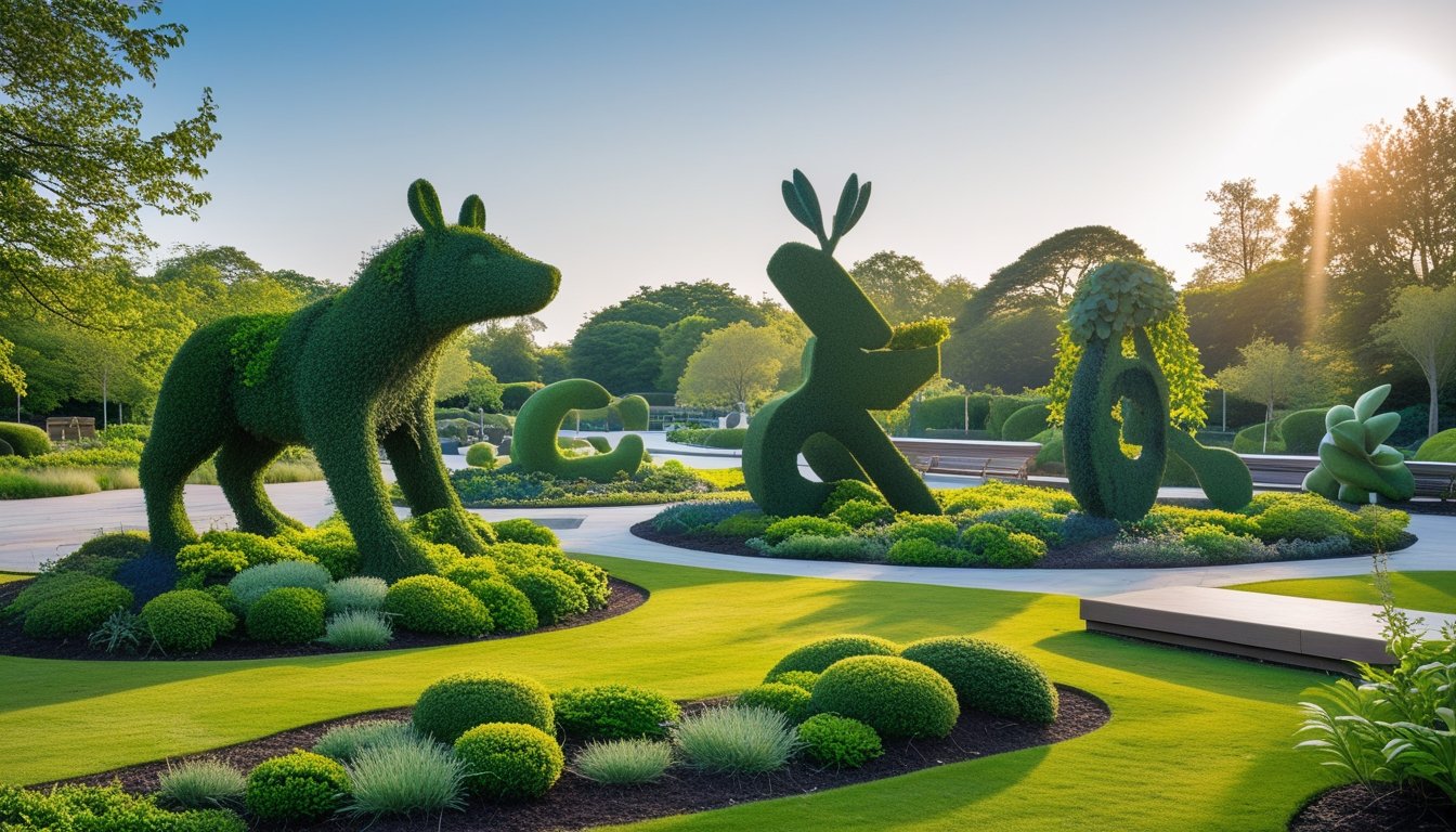 Enhancing UK Outdoor Spaces With Native Plant Sculptures